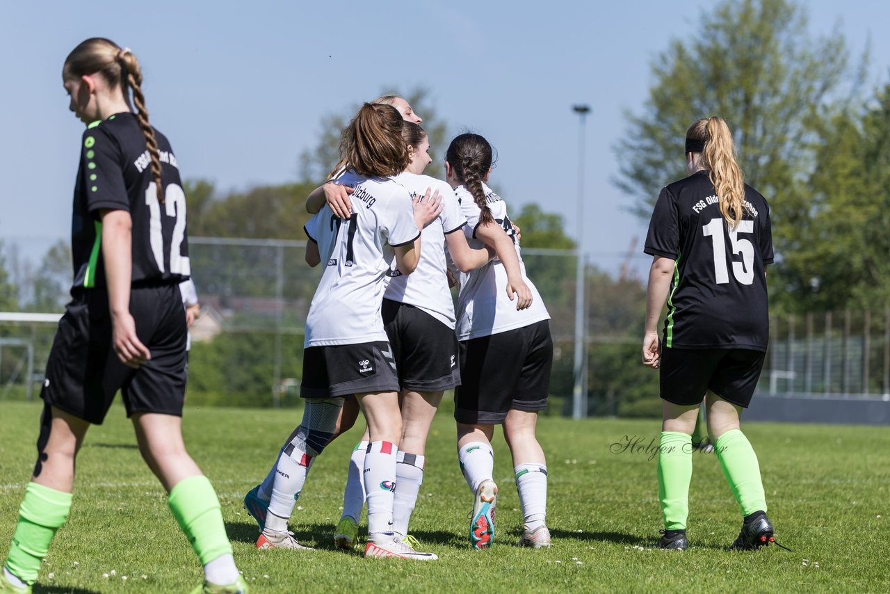 Bild 96 - wBJ SV Henstedt Ulzburg - FSG Oldendorf Itzehoe : Ergebnis: 6:3